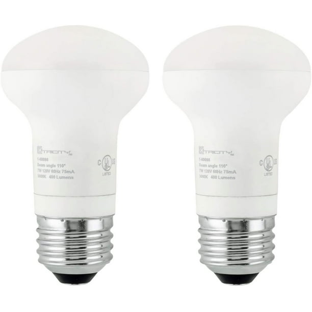 2-Bulb Pack R16 LED Indoor/Outdoor Soft White Dimmable E26 Medium Base 30 Watt Equivalent 2-Bulb Pack R16 LED Indoor/Outdoor Soft White Dimmable E26 Medium Base 30 Watt Equivalent